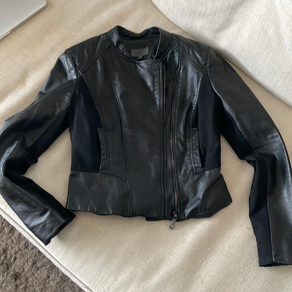 Leather jacket